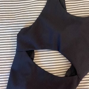 For Love and Lemons Rib Key Hole Body Suit XS